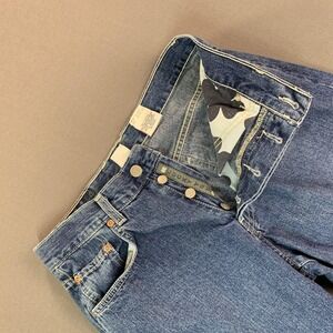 VTG Lucky Brand 159 Jeans Womens 10/30 Blue Low Rise Bootcut USA 90s (30x32)